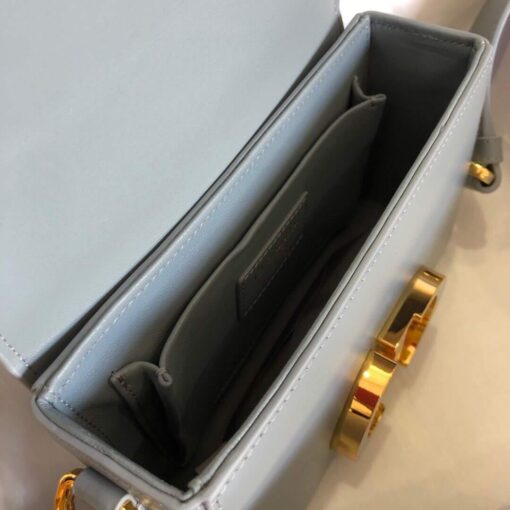 Replica Dior M9204 Dior 30 Montaigne Box Bag Calfskin Gray 5