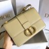 Replica Dior M9204 Dior 30 Montaigne Box Bag Calfskin Gray 8