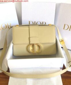 Replica Dior M9204 Dior 30 Montaigne Box Bag Calfskin Apricot 2