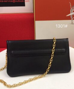 Replica Dior M8641 Medium Diordouble Bag Black 2