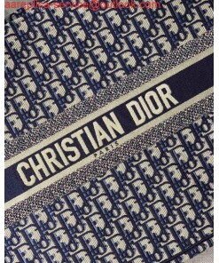 Replica Dior M1286 Dior Book Tote Blue Dior Oblique Velvet 2