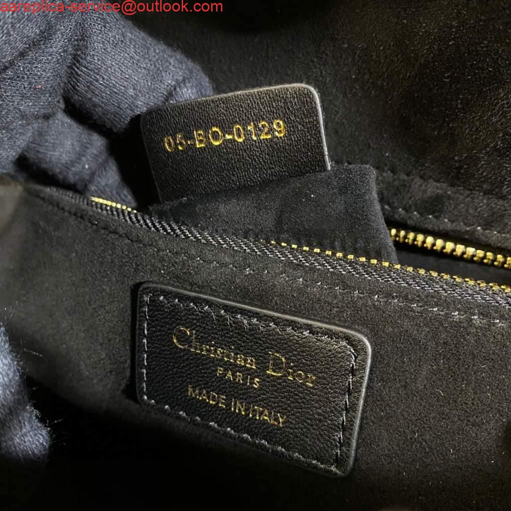 Replica Dior M0566 Large Lady Dior Bag Black Cannage Lambskin 7 Replica Dior M0566 Large Lady Dior Bag Black Cannage Lambskin 7