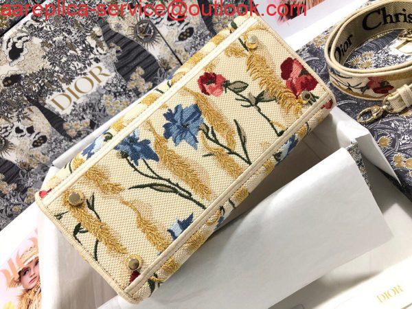 Replica Dior M0565 Medium Lady Dior Bag Yellow 3 Replica Dior M0565 Medium Lady Dior Bag Yellow 3