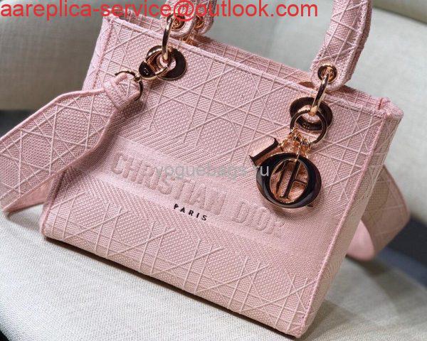 Replica Dior M0565 Medium Lady D-Lite Bag Pink Replica Dior M0565 Medium Lady D-Lite Bag Pink