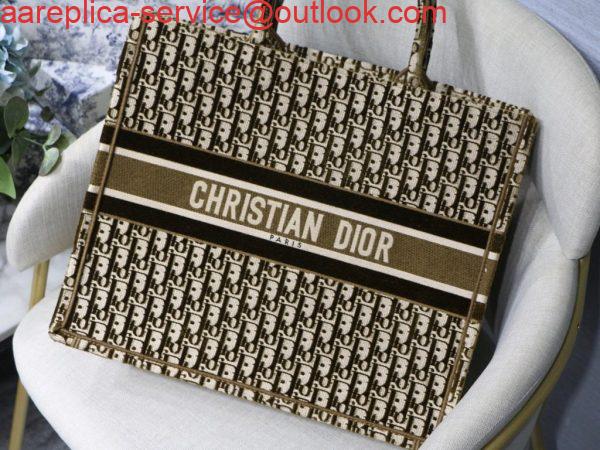 Replica Dior Book Tote M1286 Tan Dior Oblique Embroidery Replica Dior Book Tote M1286 Tan Dior Oblique Embroidery