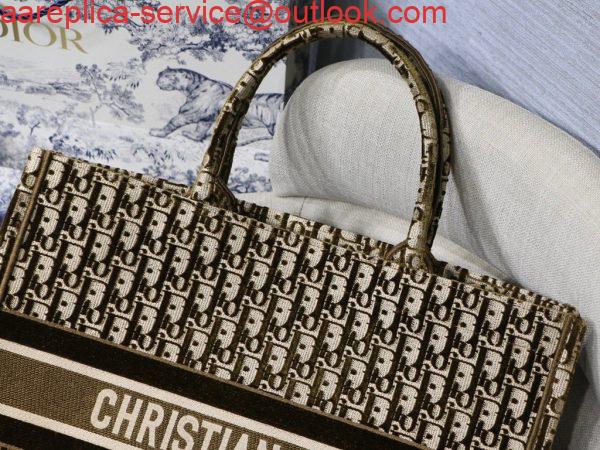 Replica Dior Book Tote M1286 Tan Dior Oblique Embroidery 3 Replica Dior Book Tote M1286 Tan Dior Oblique Embroidery 3