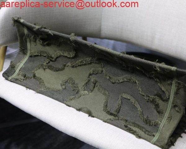Replica Dior Book Tote M1286 Green Camouflage Embroidery Shopping Bag 7 Replica Dior Book Tote M1286 Green Camouflage Embroidery Shopping Bag 7
