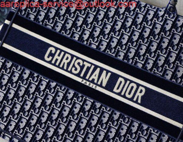 Replica Dior Book Tote M1286 Blue Dior Oblique Velvet 2 Replica Dior Book Tote M1286 Blue Dior Oblique Velvet 2