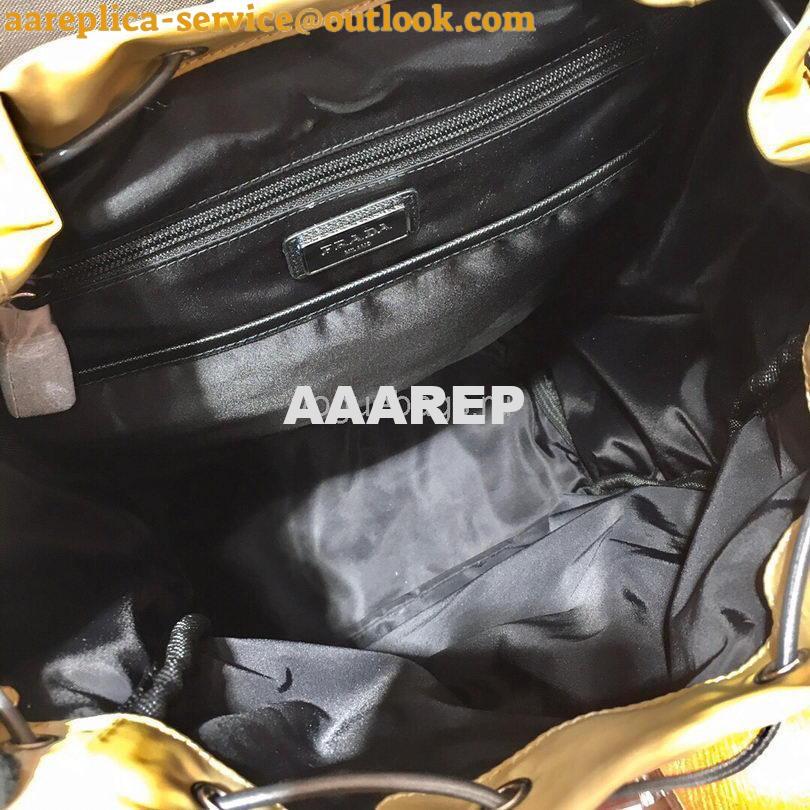 Replica Prada 2VZ074 Nylon Backpack Bag in Brown 7 Replica Prada 2VZ074 Nylon Backpack Bag in Brown 7