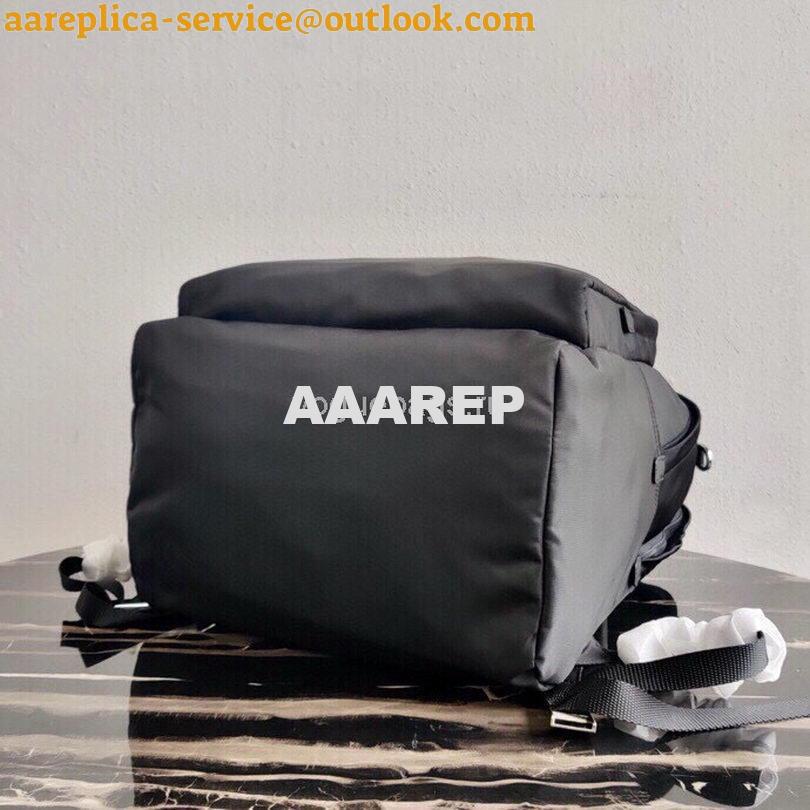 Replica Prada 2VZ048 Nylon And Saffiano Leather Backpack Bag in Black 3 Replica Prada 2VZ048 Nylon And Saffiano Leather Backpack Bag in Black 3