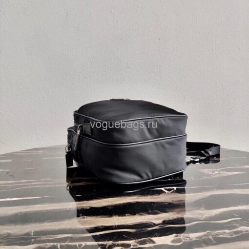 Replica Prada 2VZ026 Nylon Backpack Bag in Black 4
