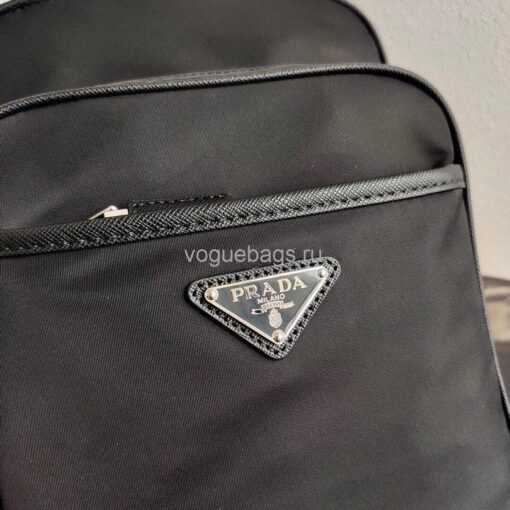 Replica Prada 2VZ026 Nylon Backpack Bag in Black 7
