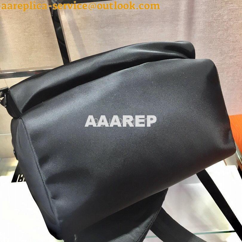 Replica Prada 2V066 Tessuto Zainetto Nylon And Leather Backpack in Black 5 Replica Prada 2V066 Tessuto Zainetto Nylon And Leather Backpack in Black 5