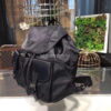 Replica Prada 2V066 Tessuto Zainetto Nylon And Leather Backpack in Black 9