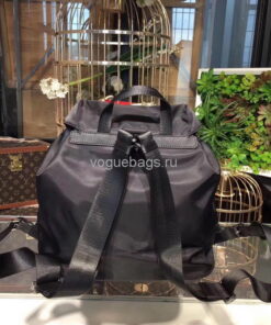 Replica Prada 1BZ811 Nylon Backpack Bag in Black 2