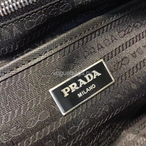 Replica Prada 1BZ811 Nylon Backpack Bag in Black 7