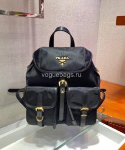 Replica Prada Robot Fabric Backpack 1BZ677 In Black Replica Prada Robot Fabric Backpack 1BZ677 In Black