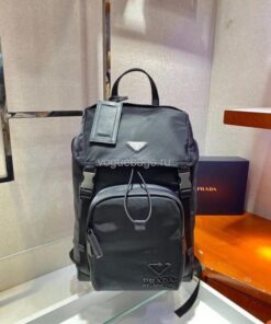 Replica Prada 2VZ135 Nylon Backpack In Black Bag Replica Prada 2VZ135 Nylon Backpack In Black Bag