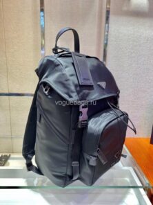 Replica Prada 2VZ135 Nylon Backpack In Black Bag 2