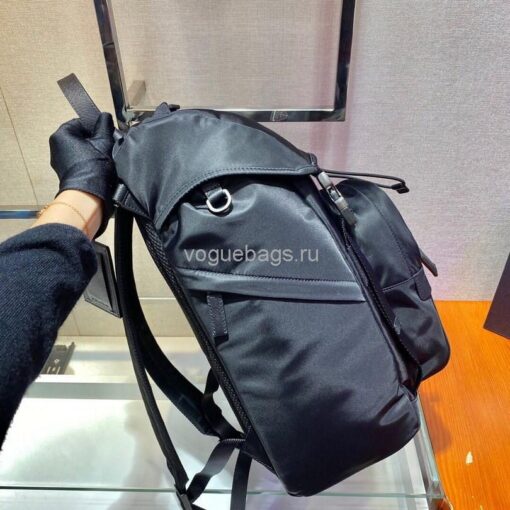 Replica Prada 2VZ135 Nylon Backpack In Black Bag 4