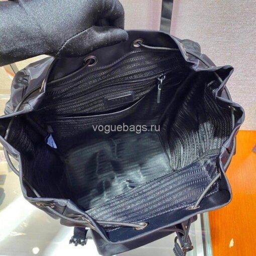 Replica Prada 2VZ135 Nylon Backpack In Black Bag 7