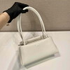 Replica Prada 1BA368 Leather mini-bag Bag White