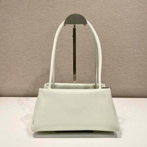 Replica Prada 1BA368 Leather mini-bag Bag White 3
