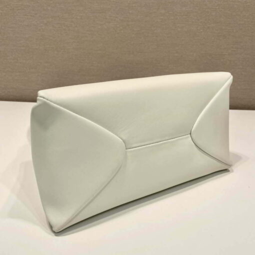 Replica Prada 1BA368 Leather mini-bag Bag White 5