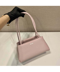 Replica Prada 1BA368 Leather mini-bag Bag Pink