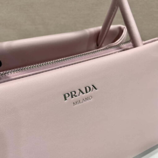 Replica Prada 1BA368 Leather mini-bag Bag Pink 5