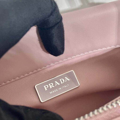 Replica Prada 1BA368 Leather mini-bag Bag Pink 8