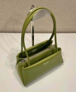 Replica Prada 1BA368 Leather mini-bag Bag Green 2
