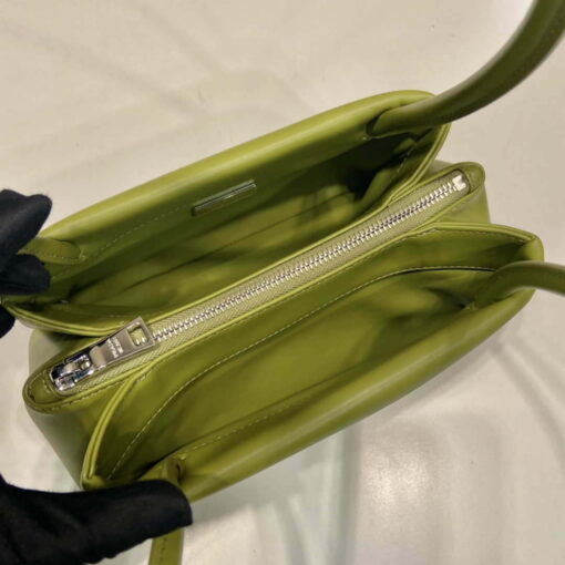 Replica Prada 1BA368 Leather mini-bag Bag Green 7