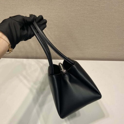 Replica Prada 1BA368 Leather mini-bag Bag Black 7