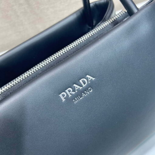 Replica Prada 1BA368 Leather mini-bag Bag Black 8