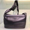 Replica Prada 2VL033 Nylon and Saffiano leather belt Bag in Black 9