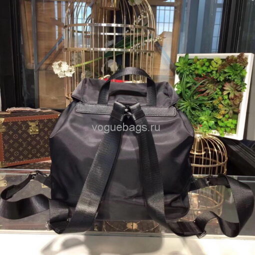 Replica Prada 1BZ811 Nylon Backpack Bag in Black 2