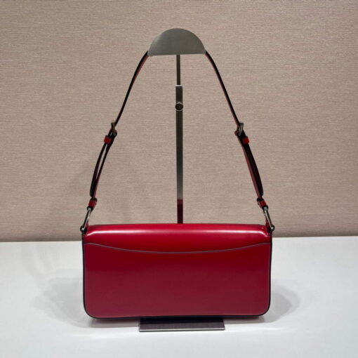 Replica Prada 1BD323 Brushed leather Prada Femme bag Red 3