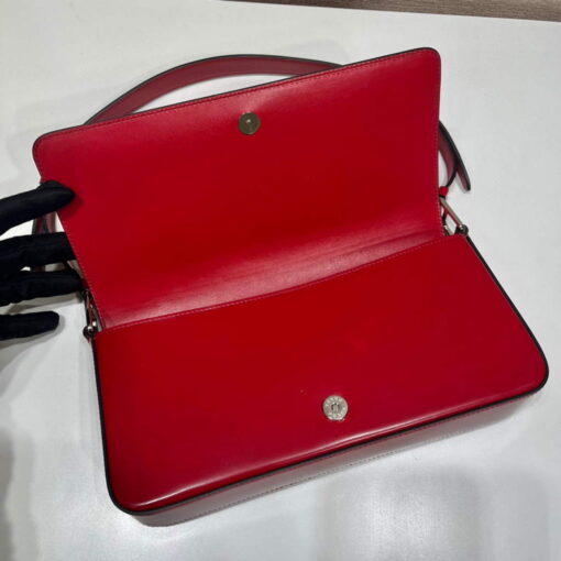Replica Prada 1BD323 Brushed leather Prada Femme bag Red 6