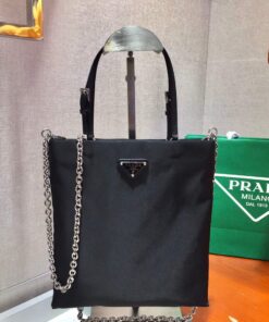 Replica Prada 1BA252 Nylon Handbag Black