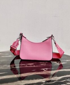 Replica Prada 1BH204 Prada Re-Edition 2005 Saffiano leather Bag in Pink 2