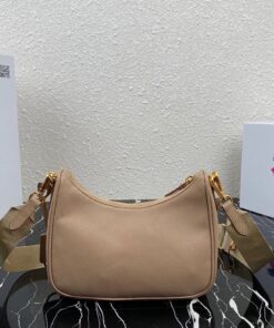 Replica Prada 1BH204 Prada Re-Edition 2005 Saffiano leather Bag in Apricot 2