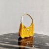 Replica Prada 1NE204 Prada Nylon and Saffiano Leather Mini Bag in Yellow