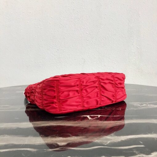 Replica Prada 1NE204 Prada Nylon and Saffiano Leather Mini Bag in Red 3