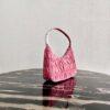 Replica Prada 1NE204 Prada Nylon and Saffiano Leather Mini Bag in Pink