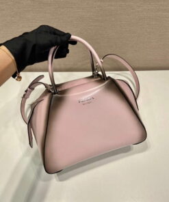 Replica Prada 1BA366 Small brushed leather Prada Supernova handbag Alabaster S