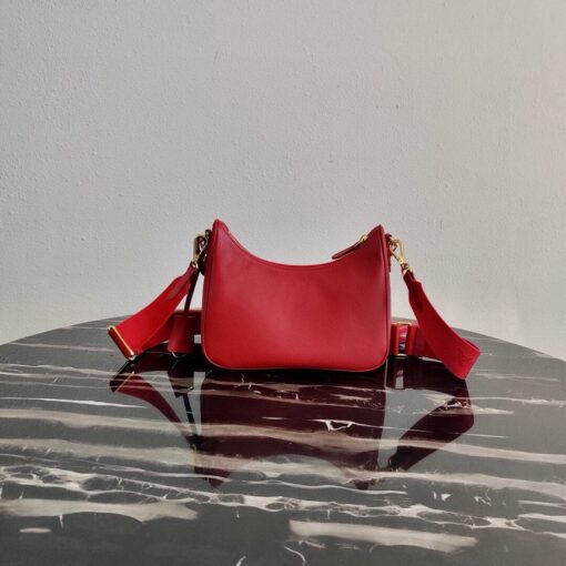 Replica Prada 1BH204 Prada Re-Edition 2005 Saffiano leather Bag in Red 2