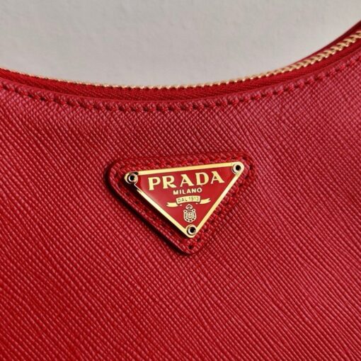 Replica Prada 1BH204 Prada Re-Edition 2005 Saffiano leather Bag in Red 4