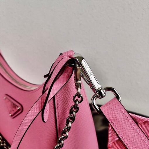 Replica Prada 1BH204 Prada Re-Edition 2005 Saffiano leather Bag in Pink 6