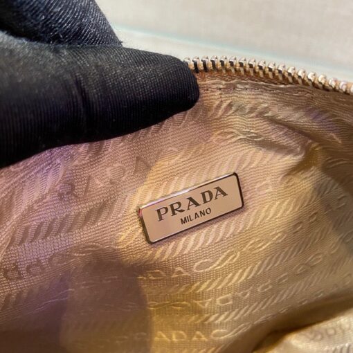 Replica Prada 1BH204 Mini Bags Prada Crossbody Leather bag In Apricot 8